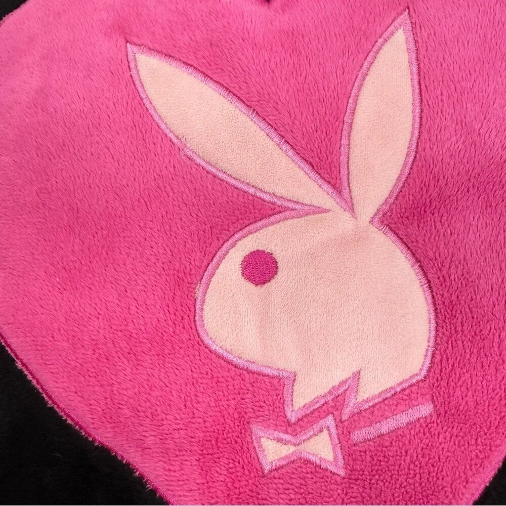 Playboy bunny pillow heart Y2k 2000s Pink Heart Bunny Plush Pillow